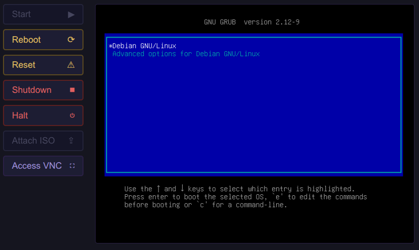 vm control demo